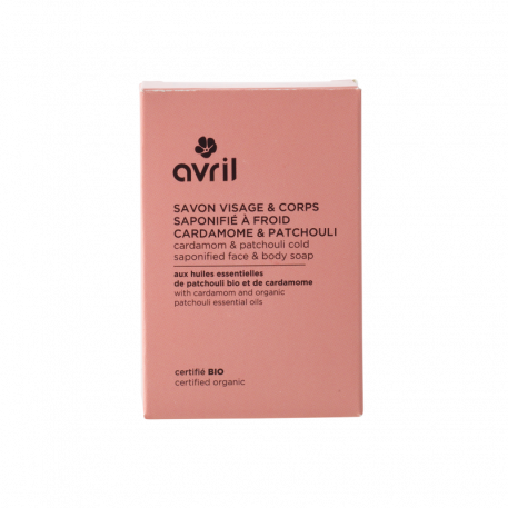 Savon visage et corps saponifié à froid Cardamone & Patchouli
