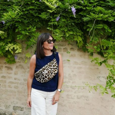 Sac banane - Jacquard Léopard