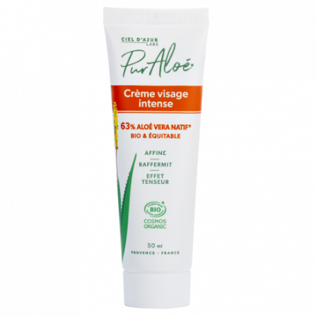 Crème intense - 63% Aloé Vera