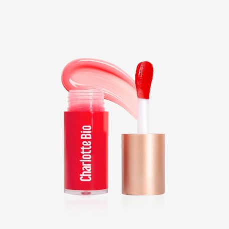 Huile à lèvres bio Crush red