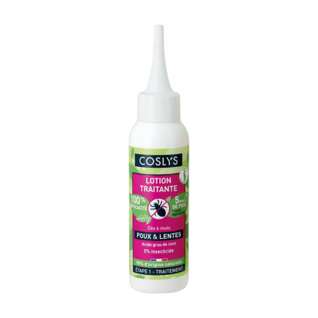 Lotion traitante poux