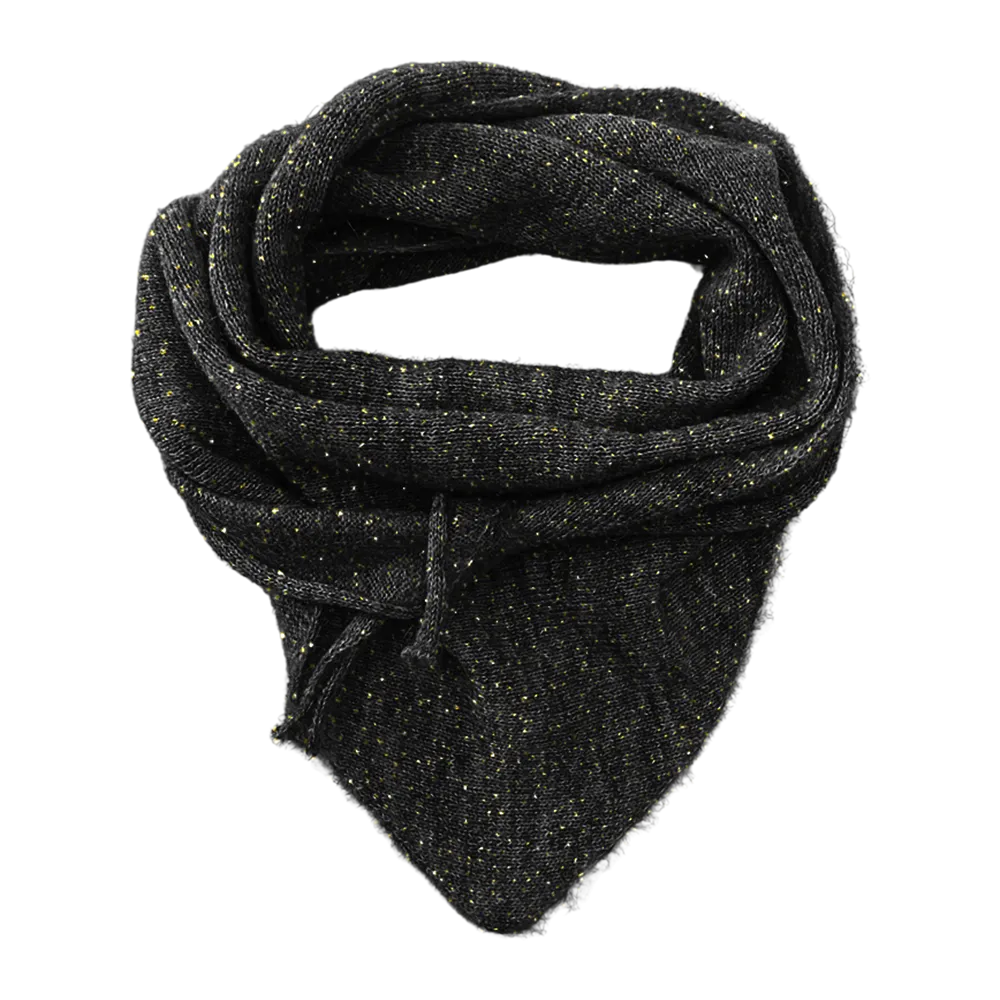 Bandana-colette-noir-lurex