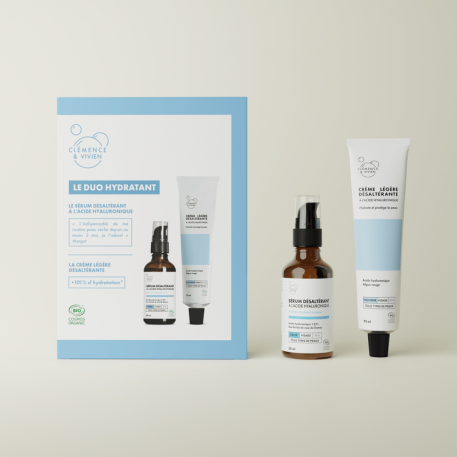 Coffret duo hydratant