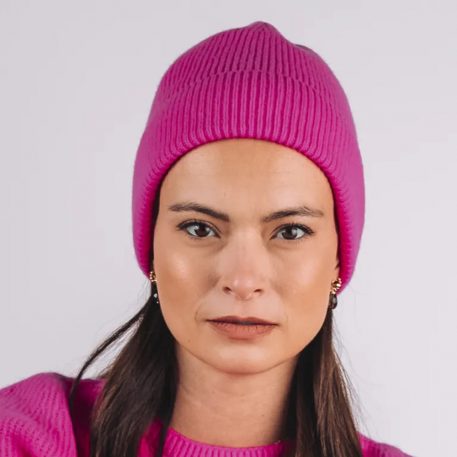 Bonnet GRAND-BÉ (Mixte) - Rose Néon