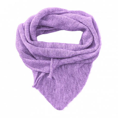 Bandana COLETTE en Alpaga - Lilas