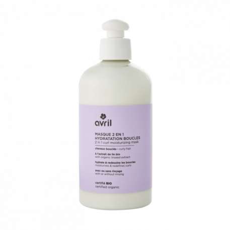 Masque 2 en 1 hydratation boucles