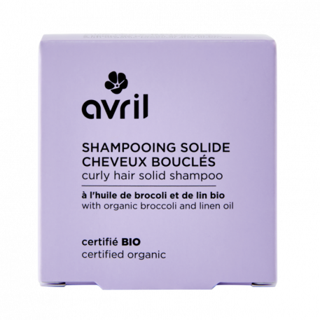 Shampooing solide cheveux bouclés