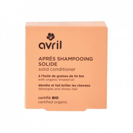 Après-shampooing solide