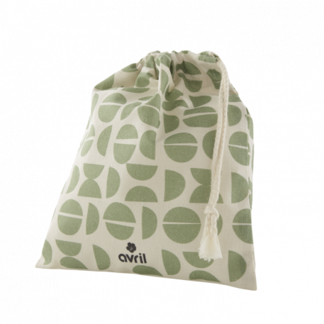 Pochon en coton bio Moyen Modèle (16x19cm)