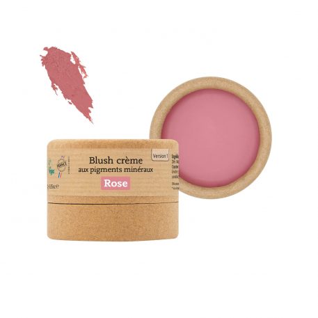 Blush crème aux pigments minéraux - Version 1 - Rose