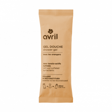 Gel douche à reconstituer en poudre Sous les orangers