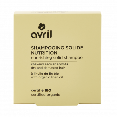 Shampooing solide cheveux secs et abimés