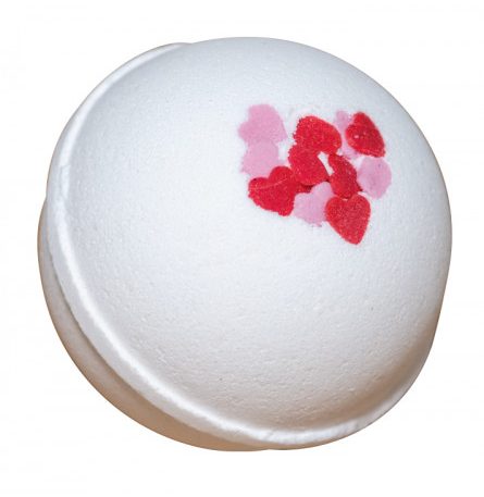 Bombe de bain moussante Pomme d'Amour