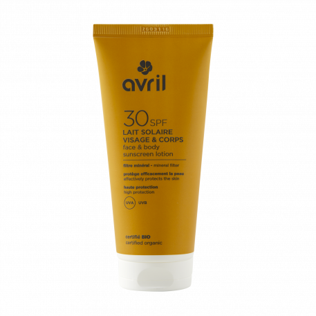 Lait solaire spf 30