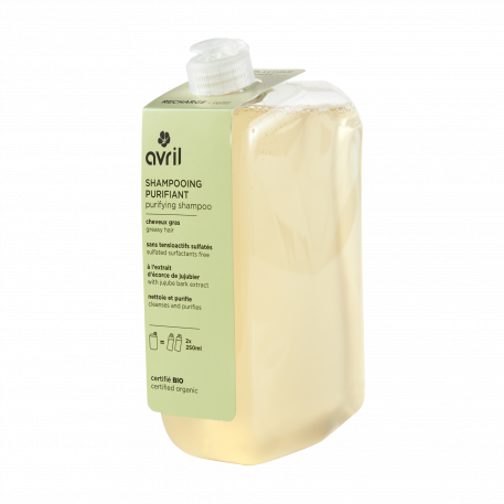 Shampooing purifiant - cheveux gras - RECHARGE