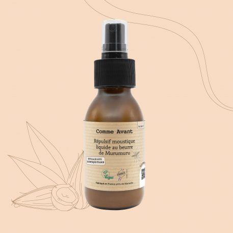 Répulsif anti-moustique liquide au beurre de murumuru - Version 1