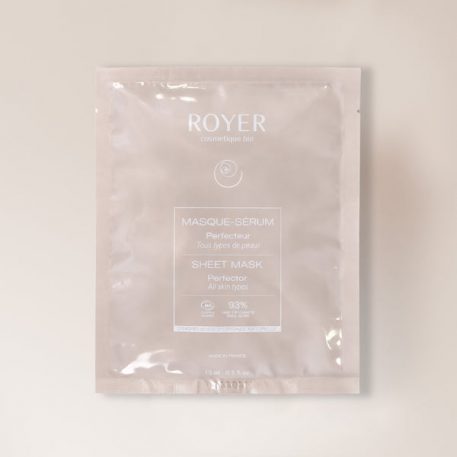 Masque tissu visage - Soin perfecteur à la bave d'escargot