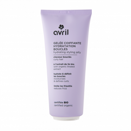 Gelée coiffante hydratation boucles