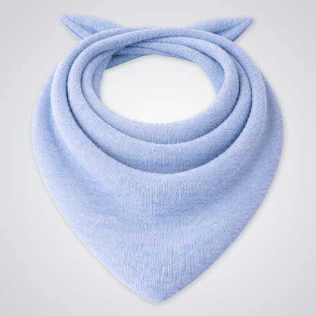 Bandana COLETTE en Alpaga - Ciel