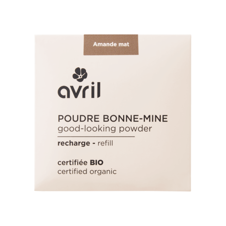 Poudre bonne mine Amande Mat