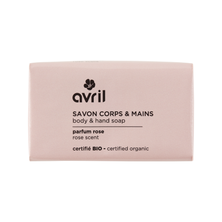 Savon corps et mains Rose