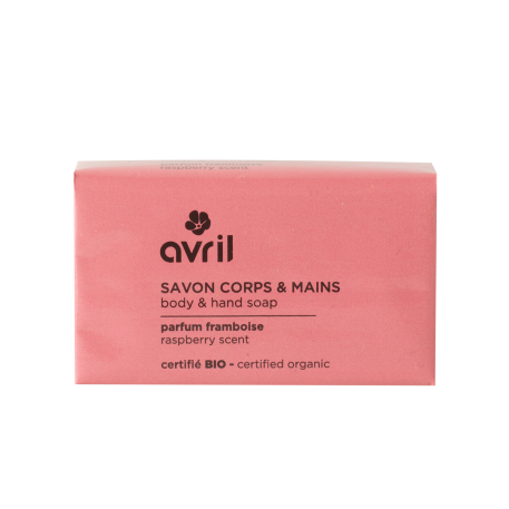 Savon corps et mains Framboise